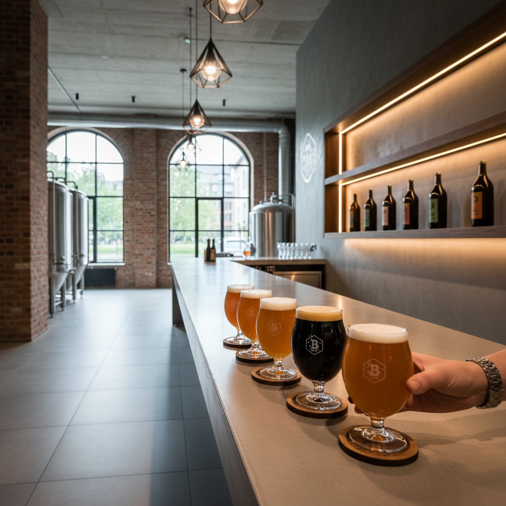 Biergarten Atmosphäre